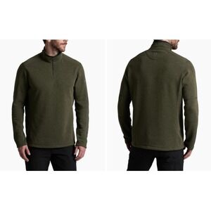 Kuhl Revel 1/4 Zip Performance Pullover Shirt Mens XXL Brown Green MSRP$109